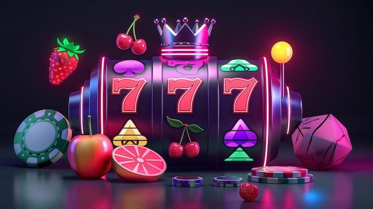Pemain poker Indonesia sedang menganalisis kartu di meja permainan digital melatipoker