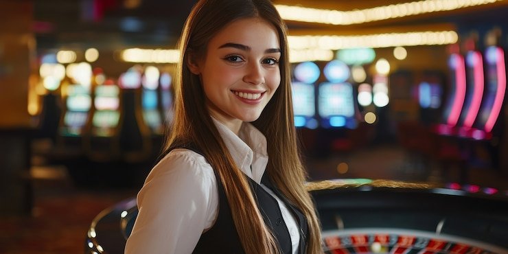Meja poker online dengan kartu dan chip di platform melatipoker untuk pemain Indonesia